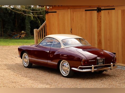 1967 VW Karmann Ghia. Right Hand Drive. Stunning in Burgundy For Sale (picture 6 of 12) Karmann Ghia For Sale, Sale Picture, Karman Ghia, Vw Karmann Ghia, Volkswagen Karmann Ghia, Toffee Apple, Car Classic, Burgundy Top, Karmann Ghia