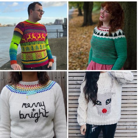 Kirsties Handmade Christmas, Jumper Ideas, Knitting Blogs, Christmas 2017, Handmade Knitting, Knitting Projects, Handmade Christmas, Event Decor, Christmas Sweaters