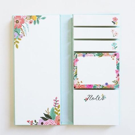 Sticky Notes Book, Making Lists, Desk Planners, Note Box, Sticky Note, Paper Source, Foil Stamping, Who Said, Scrapbook Ideas