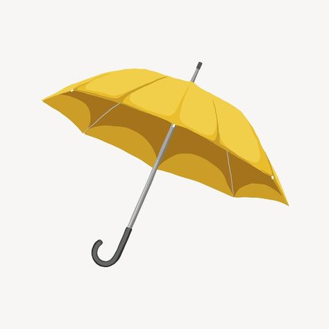 Yellow umbrella illustration vector | premium image by rawpixel.com Monsoon Illustration, Pooh Drawing, Umbrella Cartoon, Umbrella Drawing, Winnie The Pooh Drawing, Umbrella Illustration, Yellow Umbrella, Cartoon Clipart, Illustration Cartoon