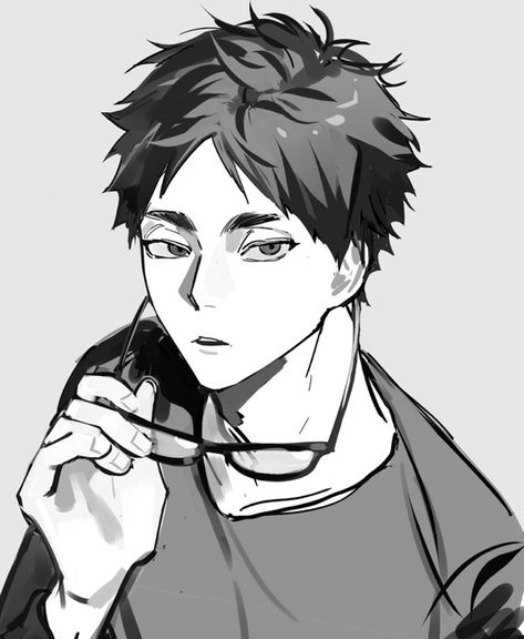 Nice Things To Draw, Haikyuu Akaashi, Bokuto Koutarou, Animated Man, Akaashi Keiji, Haikyuu Characters, Haikyuu Fanart, Sports Anime