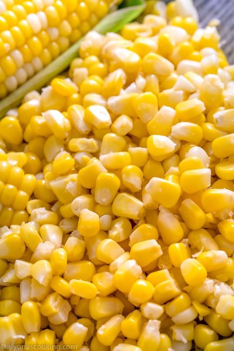 how-to-freeze-fresh-corn Blanching Corn, Authentic Chicken Tacos, Freezing Fresh Corn, Freezing Peaches, Freezing Corn, Chicken Tacos Recipe Easy, Easy Taco Recipes, Hot Corn, Taco Dinner