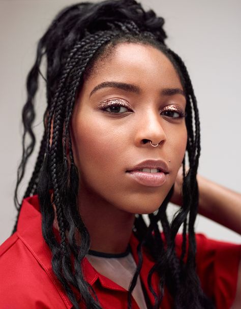 Hair In Braids, Long Cornrows, Gorgeous Braids, Jessica Williams, Allure Beauty, Girls Braids, Braids For Black Women, Cute Hairstyles For Short Hair, Black Braids