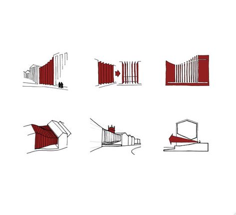 © Fletcher Crane Architects Leeds Uk, Architecture Presentation Board, Architecture Concept Diagram, Concept Diagram, Architecture Graphics, Chinese Architecture, Diagram Architecture, Architecture Illustration, Architecture Portfolio