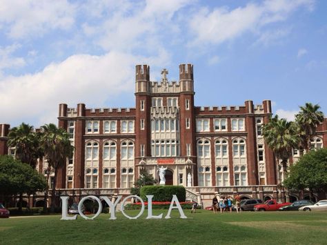 Loyola New Orleans Aesthetic, Loyola University Chicago Aesthetic, Loyola New Orleans, University Landscape, Loyola Law School, Loyola University New Orleans, Rollins College, Loyola University Chicago, Chicago Aesthetic