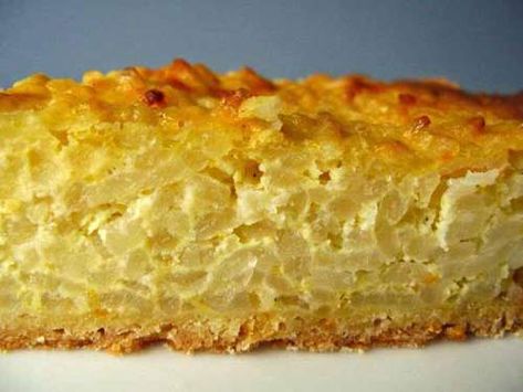 Here's an alternate snack as dessert... Learn how to make this Rice Pudding recipe at our Hot Mama's Belize Blog! #ricepudding #snack #belizecuisine #hotmamasbelize Rice Pie, Italian Easter Pie, Easter Pie, Magic Kitchen, Italian Rice, Tuscan Recipes, Rice Cake Recipes, Italian Easter, Italian Cakes