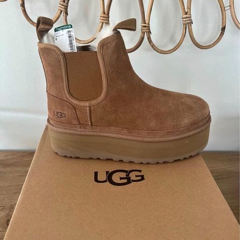 UGG Platform Chelsea Boot - TAN Ugg Chelsea Boots Outfit, Chelsea Platform Boots Outfit, Platform Chelsea Boots Outfit, Chelsea Platform Boots, Chelsea Boot Outfit, Ugg Chelsea Boots, Platform Boots Outfit, Ugg Platform, Chelsea Boots Outfit