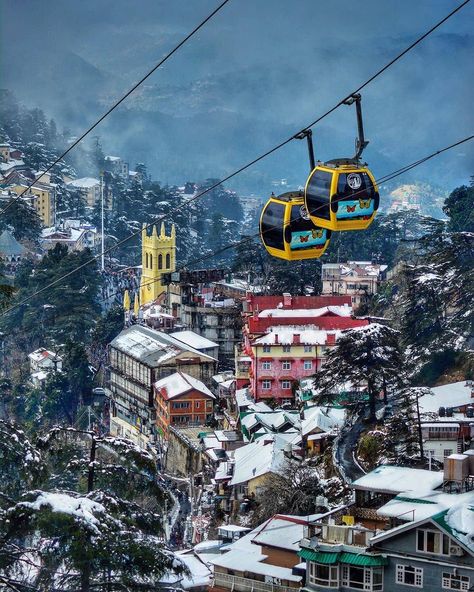 Kullu Manali Heaven On Earth on Instagram: “Shimla | Himachal | India . . Photo By @ishantishu100 . . Please keep Himalayan regions free from all kind of plastic garbage / neat and…” Himachal Travel, Explore Drawing, Honeymoon Tour Packages, Kullu Manali, India Travel Places, India Photo, Follow Photo, Family Tour, Winter Images