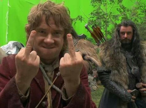 Oh, Martin. The Hobbit Funny, Bilbo Thorin, Hobbit Funny, Lotr Cast, Lotr Funny, Middle Earth Art, The Hobbit Movies, Anniversaire Harry Potter, Thorin Oakenshield