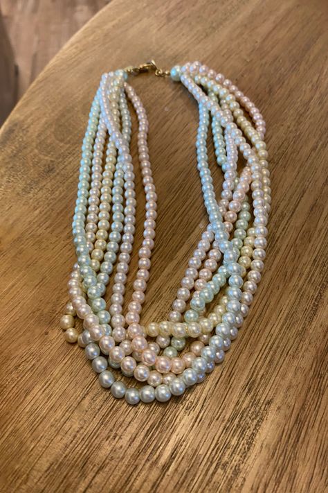 Excited to share the latest addition to my #etsy shop: Vintage Joan Rivers Pastel Pearl Choker Necklace Bridal Wedding Mother Mother Birthday, Necklace Bridal, Pearl Choker Necklace, Mother Birthday Gifts, Joan Rivers, Special Jewelry, Pearl Choker, Birthday Gift For Her, Designer Jewelry