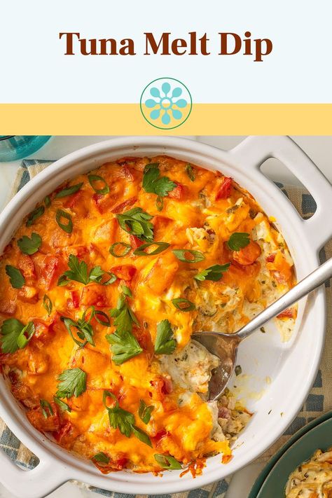 Tuna Dip, Lower Carb Meals, Great Dinner Recipes, Tuna Melt, Healthy Food Menu, Tuna Melts, Tuna Recipes, Party Appetizer, Easy Cooking Recipes