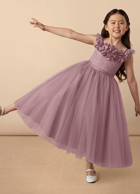 Hi! I've shared my package tracking information with you. Come and check it right now! Flowergirls Dress Purple, Purple Dresses Formal, Purple Flower Girl Dress, Wedding Playlist, Satin Belt, Dusty Rose Dress, Flower Girl Dresses Tulle, Ankle Length Dress, Dress Dusty