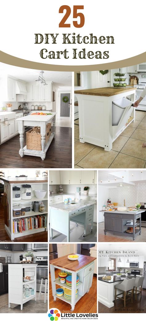 25 Best Diy Kitchen Cart Ideas Kitchen Carts And Islands, Kitchen Cabinet On Wheels, Kitchen Cart Decor Ideas, Kitchen Islands With Wheels, Kitchen Cart Ideas Diy, Diy Kitchen Trolley, Small Kitchen Cart Ideas, Kitchen Cart Organization, Rolling Island Kitchen Small Spaces