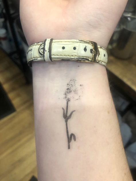 I tried a temporary tatoo and my watch rubbed the flower head off until it reminded me of a dandelion puff. For some reason, I like the look of this more than the usual dandelion ideas. Dandelion Puff Tattoo, Dandelion Ideas, Temporary Tatoo, Dandelion Puffs, A Dandelion, Head Off, Fish Tattoos, Jesus Fish Tattoo, I Tried