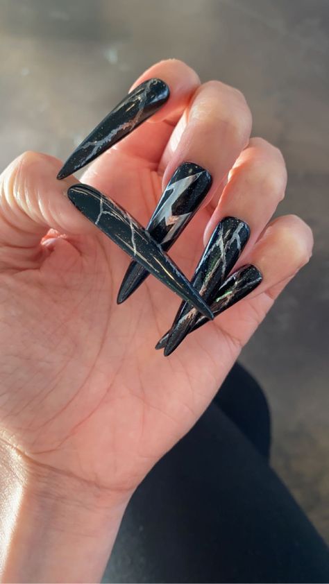 Metallica Nails, Nails With Chrome, Nails Aesthetic, Nails Art, Metallica, Nail Art, Nails, Quick Saves, Art