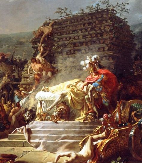 Jacques-Louis David. The Funeral of Patroclus (detail), 1779 Obsession Art, Jacques Louis David, Nobody Is Perfect, Achilles And Patroclus, Rennaissance Art, Classical Antiquity, French History, Baroque Art, Classic Paintings