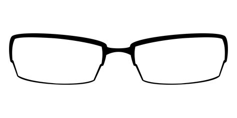 Glasses Base Drawing, Sims 4 Rectangle Glasses Cc, Glasses Template, Yabujin Core, Pfp Masks, Y2k Glasses, Glasses Png, Glass Png, Eye Images