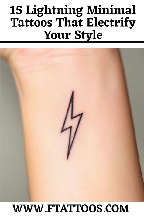 Discover 15 striking lightning minimal tattoos that electrify your style and reveal the hidden meanings behind each electrifying design. Lightning Tattoos, Lightning Bolt Tattoo, Energy Symbols, Lightning Tattoo, Bolt Tattoo, Minimal Tattoos, Create A Tattoo, Simple Tattoos For Guys, Lightning Bolt Design