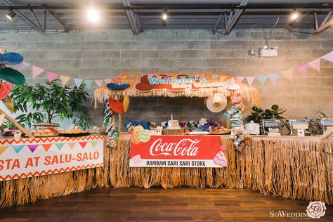 Watson's Baby Shower (S2) by Sowedding | PebbleStudio Barrio Fiesta Theme Party, Barrio Fiesta Filipino Theme, Sari Sari Store, Photo Cinema, Fiesta Theme Party, Fiesta Theme, Fiesta Decorations, Booth Design, Set Design