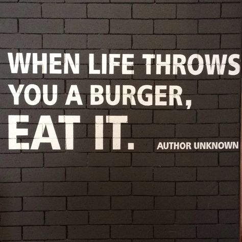 Fast food wisdom.. Fast Food Quotes, Foodie Quotes, Friends Cafe, Vietnamese Pho, Jamie Oliver Recipes, Food Quotes, Fast Food Restaurant, Spanish Food, Bar Grill