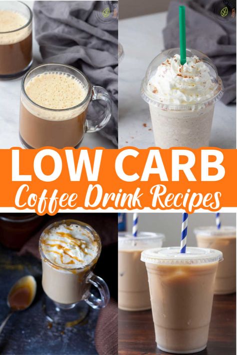 Low Carb Coffee Drinks, Low Carb Coffee Creamer, Speciality Coffee Recipes, Low Carb Coffee, Diy Coffee Drinks, Blended Coffee Drinks, Coffee Recipes Hot, Fat Coffee, Hot Coffee Drinks