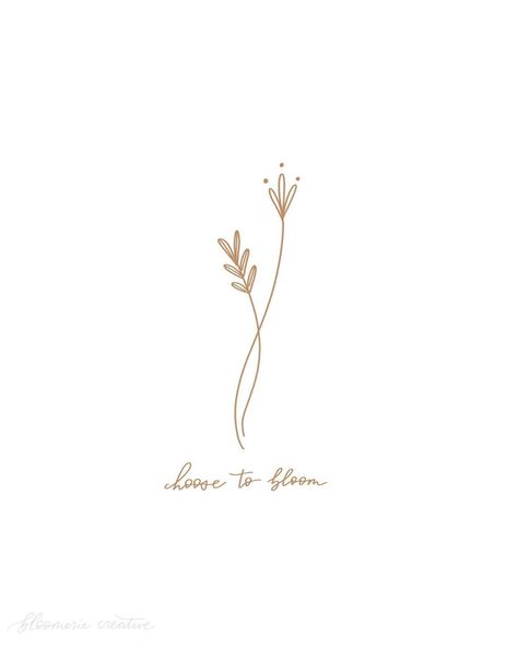 Tiny Plant Tattoo Simple, Bloom With Grace Tattoo Ideas, All Along You Were Blooming Tattoo, Bloom Tattoo Ideas, Blooming Tattoo Ideas, See Me Bloom Tattoo, Bloom Where You Are Planted Tattoo, Bloom Tattoo Words, Blooming Flowers Tattoo