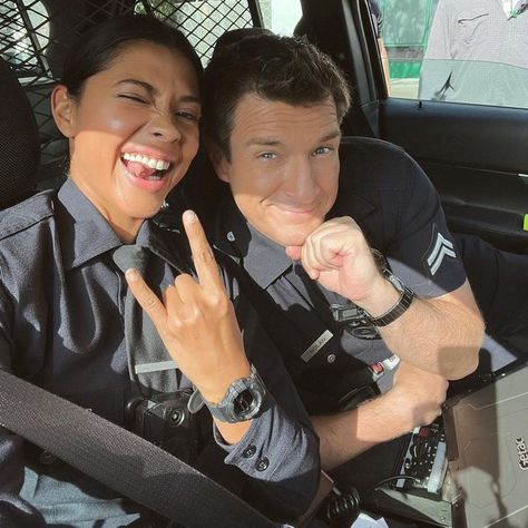 The Rookie on Instagram: "This is your sign to stream #TheRookie on Hulu this weekend 🤘 (📷: @lissethchavez)" Lisseth Chavez, Eric Winter, Best Tv Series Ever, The Rookie, The Best Series Ever, Nathan Fillion, Dc Legends Of Tomorrow, Shadow The Hedgehog, Best Series