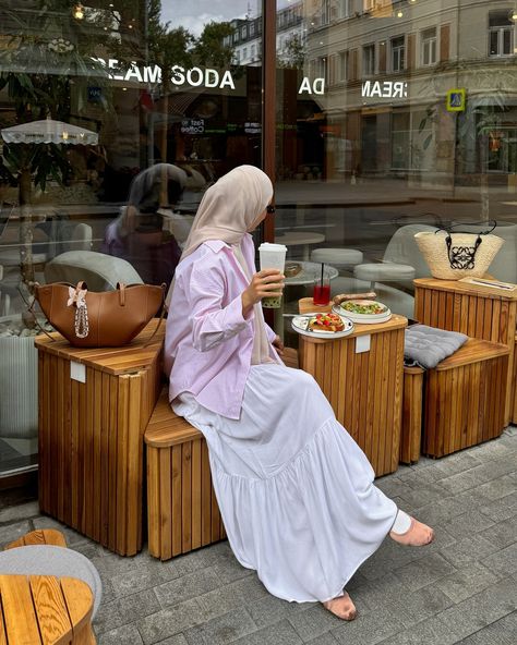 ❀ some of my recent fits ❀ which one is ur fav?💕 summer outfit, white skirt, pink shirt, modest fashion, hijabi, Pinterest style, modesty, polene bag, summer vibes, maxi skirt, hijab outfit, autumn vibes Maxi Skirt Hijab, Casual Modest Summer Outfits, Skirt Hijab Outfit, White Maxi Skirt Outfit, Hijabi Summer, Hijabi Summer Outfits, Hijab Outfit Summer, Singapore Outfit, Polene Bag