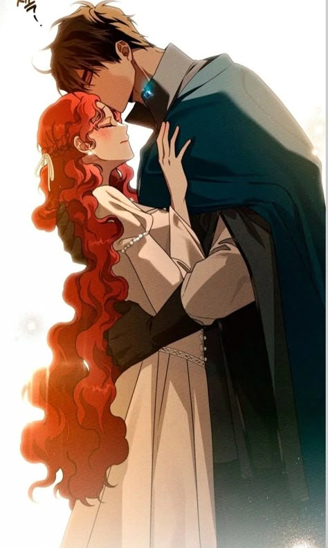 Head Kiss, Under The Oak Tree Manhwa, Under Oak Tree, Riftan And Maxi, Maximilian Calypse, Maxi Riftan, Under The Oak Tree, Blood And Ash, Manga Couple