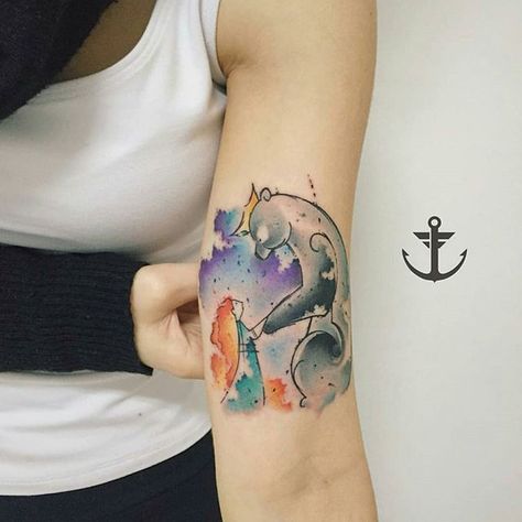 #brazil #brave #watercolortattoo #merida #disney #disneynerd #waltdisney #tattoo #disneytattoo #disneyworld Merida Disney, Be Brave Tattoo, Tattoo Disney, Semicolon Tattoo, Harry Potter Tattoos, Elephant Tattoos, Arm Tattoos For Women, Music Tattoos, Wolf Tattoos