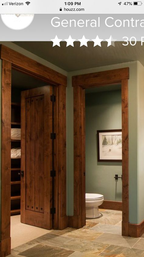 Interior Door Trim, Trim Ideas, House Trim, Cozy Basement, Bar Basement, Door Trim, Basement Renovations, Window Trim, Finished Basement