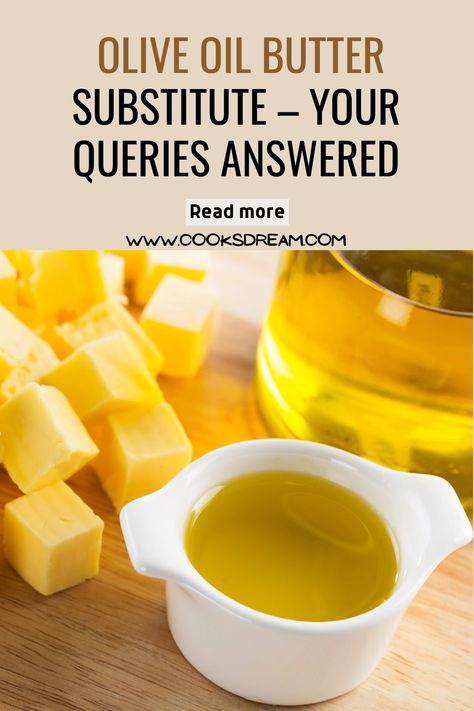 Butter Infused Olive Oil, Whipped Olive Oil, Olive Oil Butter Recipe, Benihana Garlic Butter Recipe, Olive Oil Substitute, Madelines Recipe, Butter Replacement, Oil Substitute, Olive Oil Butter