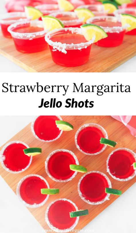 Stawberry margarita jello shots recipe | cute jello shots recipe | vegan jello shots | how to make margarita jello shots | best summer recipe drinks | best drink recipes | best jello shots recipes #jelloshots Margarita Jello Shots Recipe, How To Make Margarita, Vegan Jello Shots, Jello Shots Recipes, Best Drink Recipes, Strawberry Margarita Jello Shots, Vegan Jello, Easy Jello Shots, Margarita Jello Shots