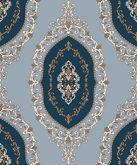 Damask pattern drawing 2400 pixel Ornate Pattern, Damask Design, French Pattern, Print Design Art, Islamic Patterns, Arabic Pattern, Islamic Art Pattern, Textile Pattern Design, Flower Art Images