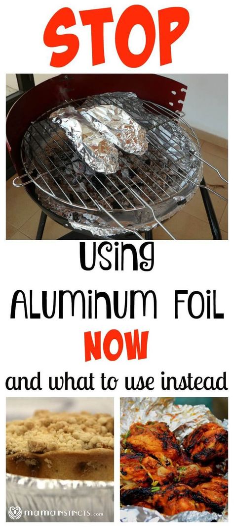 Are you using aluminum foil in your home? Stop everything you're doing and read this post. Find out why you should stop using aluminum foil immediately, and even more so, if you have small kids at home. Plus learn about alternatives you can use instead of aluminum foil. Aluminium Foil, What To Use, Health Guide, Easy Cooking Recipes, Healthy Lifestyle Tips, Health Risks, House Cleaning, Cooking Kitchen, Kitchen Recipes