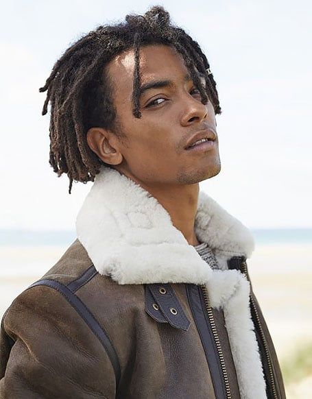 Dreadlocks Men, The Trend Spotter, Black Male Models, Dreadlock Hairstyles For Men, Black Men Haircuts, Pelo Afro, Black Men Hairstyles, Dread Hairstyles, Popular Haircuts