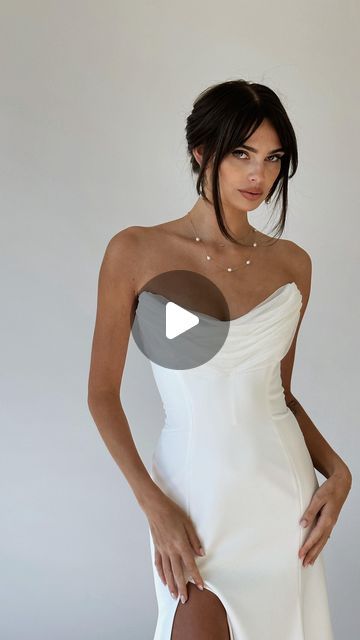 THE BRIDAL STUDIO on Instagram: "Mercury has us in a chokehold 😮‍💨 she’s simple in the best way 

Sarah seven bride, Utah bridal shop, wedding dress, bride, modern bride, Simple wedding dress #thebridalstudioutah #bridalstudiobabe" Sarah Seven Bridal, Wedding Boards, Wedding Dress Bride, Sarah Seven, Bridal Studio, Simple Wedding Dress, Dress Bride, Shop Wedding, Simple Wedding