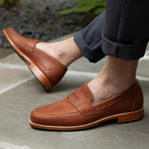 5 Ethical Shoes to Match Any Man’s Outfit - Eco-Stylist Italian Leather Shoes, Classy Shoes, Handmade Leather Shoes, Brown Loafers, Casual Dress Shoes, Moccasins Shoes, Leather Moccasins, Penny Loafer, High Quality Shoes