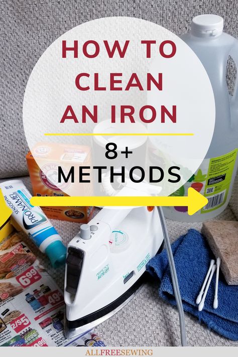 How To Clean The Bottom Of An Iron, How To Clean Your Iron Plate, Iron Cleaning Hacks, How To Clean An Iron, Clean An Iron Plate, Cleaning An Iron, Cleaning Iron Plate, Clean An Iron, How To Make Iron