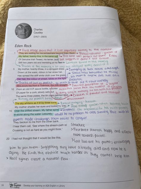 Eden Rock Poem Analysis, English Language Poem, Look Like The Innocent Flower, English Revision, English Poems, Poem Analysis, Eden Rock, The Serpent, School Study