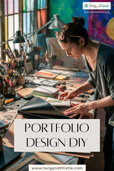 Learn how to design a unique DIY portfolio that reflects your creativity. Perfect for artists, designers, and creatives! #PortfolioDesign #DIYProjects #CreativeDIY #HandcraftedPortfolio #ArtisticTouch Art And Design Portfolio Ideas, Diy Portfolio Design, Craft Portfolio, Diy Portfolio, Creative Portfolio, How To Design, Art Portfolio, Unique Diy, Portfolio Design