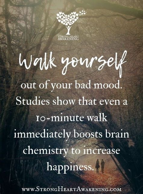 Walking Quotes Exercise, Walking Benefits, Walking Quotes, Quotes Exercise, Walking For Health, Strong Heart, Power Walking, Bad Mood, Mental And Emotional Health