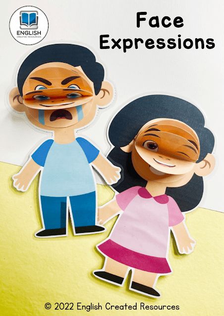 Face Expressions Expressions Template, Communication And Language Activities, Emotions Preschool, Emotion Faces, Emotions Activities, Teaching Shapes, Craft Ideas For Kids, Vocabulary Activities, Face Expressions