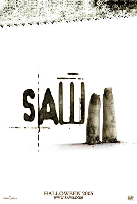 Saw II (2005) Tobin Bell, The Human Centipede, Saw Ii, Saw Series, Sci Fi Horror Movies, Frank Miller, Horror Posters, Horror Movie Posters, Best Horrors