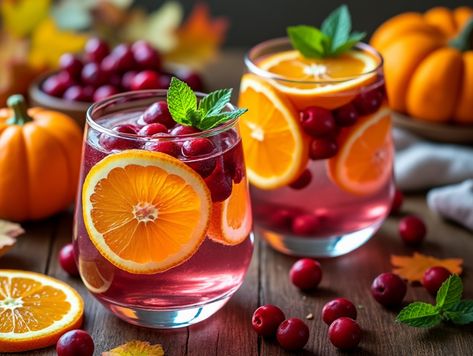 Stay hydrated and refreshed with this Cranberry and Orange Infused Water recipe! Packed with vitamin C, antioxidants, and perfect for a clean eating lifestyle. Discover how easy it is to make this healthy, detox-friendly drink. Holiday Infused Water, Christmas Infused Water, Christmas Flavored Water, Orange Infused Water, Christmas Detox, Cranberry Water, Butternut Squash Spinach, Cranberry Benefits, Holiday Fruit