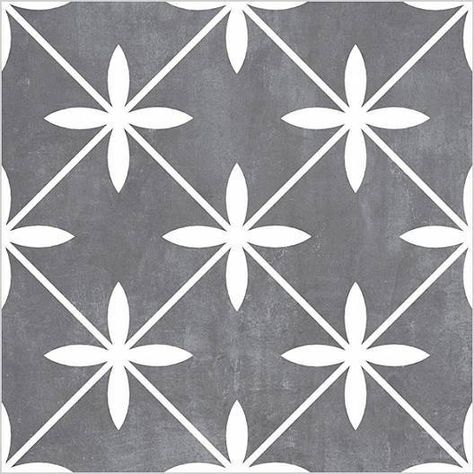 Bathroom floor Laura Ashley Wicker Charcoal, Laura Ashley Tiles, Grey Floor Tiles, Blue Floor, Patterned Floor Tiles, Wall Exterior, Feature Tiles, The Tile Shop, Grey Tiles