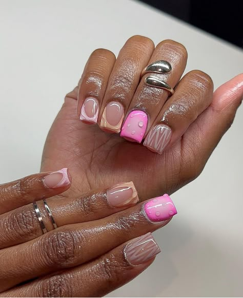 Knotless Hairstyle, Nail Aesthetics, Girly Acrylic, Nail Drawing, Finger Nails, Girly Acrylic Nails, Cute Acrylic Nail Designs, Work Nails, Glamorous Nails