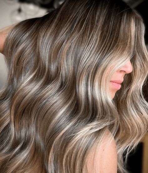 Dirty Blonde Hair With Highlights, Mushroom Hair, Dark Blonde Hair Color, Brown Hair Shades, Dyed Blonde Hair, Balayage Blonde, Spring Hair Color, Dirty Blonde Hair, Hair Color Light Brown