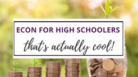 When I was in high school, one of the electives I took was economics for high schoolers. I remember the law of supply and demand as a key part of macro-economics. Even though a lot of it was a bit dry, my favorite part was pretending to invest in the stock market. We selected and […] The post Economics for High Schoolers That Won’t Bore Them to Tears appeared first on Julie Naturally. High School Economics Activities, High School Economics, High School Economics Classroom Decor, Economics Lessons High School, Project Based Learning High School, Factors Of Production, Teaching Economics, High School Electives, Economics Lessons