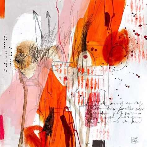 Mixed Media Art Course with Kalien Waitlist | Fibre Arts Take Two Collage Papers, Watercolor Mixing, Mixed Media Tutorials, Intuitive Painting, Collage Art Mixed Media, Art Courses, Mixed Media Artwork, Abstract Drawings, Watercolour Paper